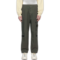 Hong Kong direct mail fashion luxury Stone Island Mens Green Multi-Pocket Workwear