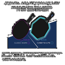 Direct mail from Japan Stika table tennis racket] CYBERSHAPE CARBON PEN (1602-0201-6