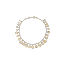 Hong Kong Direct Mail Fashion Luxury Jacquie Aiche Womens Shaker 14K Gold Anklet DISCSHAK