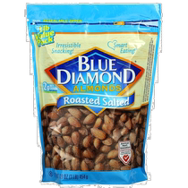Hong Kong Straight Hair Blue Diamond Blue Diamond Almond Salty Nutritional Smooth Mellow Healthy Snacks 454g