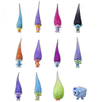 (Direct mail from Japan) takara tomy doll accessories Trolls doll random 1 piece total 12 types