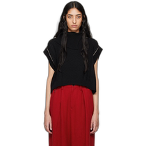 Hong Kong direct mail trendy luxury Ys womens black Aran vest YB-K81-680