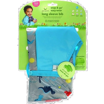 Hong Kong straight hair green sprouts bibs waterproof formaldehyde-free azo dye-free PVC machine washable and lightweight