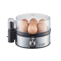 韩国直邮Russell Hobbs领豪多功能煮蛋蒸锅家用蒸馒头蒸菜炉具