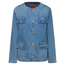 Hong Kong direct mail trendy luxury ANINE BING womens Janet cotton denim jacket