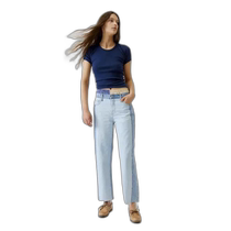 (Direct mail from the United States) pistola womens straight-leg loose jeans