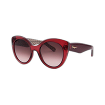 salvatore ferragamoFerragamo Womens SF964S 54mm Sunglasses - Red