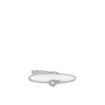 Hong Kong direct mail fashion luxury Thomas Sabo Ms. Together heart-shaped small sterling silver three-dimensional zircon