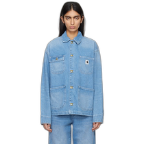 Hong Kong direct mail trendy luxury Carhartt Carhartt womens faded denim jacket I031923