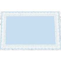 (Direct mail from Japan) Artec placemat Lace B M Blue TE-M12 Non-fluorescent Japanese paper (100 sheets) QMT