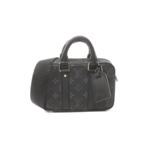 Japanese direct mail second-hand LV Louis Vuitton mens grade A 95 new Nano PDV coating waterproof canvas retro handbag