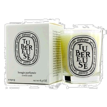 Diptyque tuberose scented candle 190g light elegant fragrance casual daily refreshing fresh
