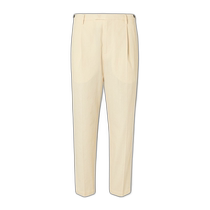 Hong Kong direct mail trendy luxury Barena mens Masco Forte straight pleated cotton pants PAU271