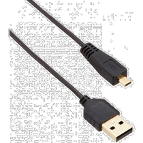 (Direct mail from Japan) Sanwa Mountain Industry Ultra-fine USB cable mini8pin flat 0 5m KU-SLAMB80