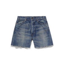 Hong Kong Direct Mail Luxury Celine Mens Wesley Straight Frayed Denim Shorts 2N8370