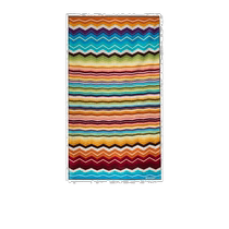 Hong Kong direct mail trendy luxury MISSONI Mens zigzag pattern beach towel 1H3SP99832