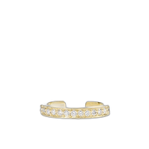 Hong Kong Direct Mail Luxury Anita Ko Womens 18K Gold Diamond Single Ear Cuff AKEC100