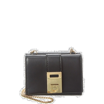 salvatore ferragamoFerragamo Hug Leather French Chain Wallet - Black (