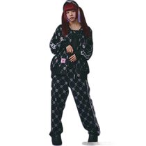 Japan direct mail GALFY × KUROMI skull pattern casual suit 144000