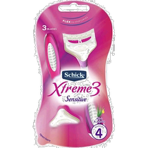 Australian direct mail schick comfortable epilator for women 3-layer blades containing aloe vera and jojoba oil 4 pieces for women