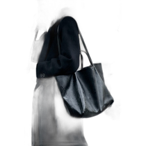 US direct mail ZARA JAPAN 6103 410 black buckle shopping bag