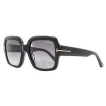 Tom Ford Womens Kaya Sunglasses TF1082 01B Black 54mm - 01b (US