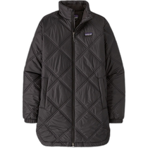 US Direct Mail Patagonia Pine Bank Warm Parka - Womens Jet Black