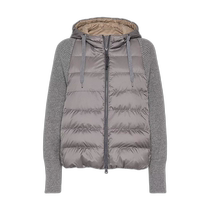 (Direct mail from the United States) brunello cucinelli womens down jacket knitted