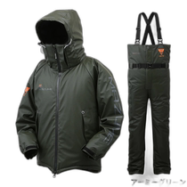 Direct mail from Japan Orange and Blue cold weather clothing Mazume Torrent All Weather Suit LL Army Green