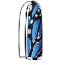 (Direct Mail from Korea) Guerlain Gemstone Lipstick Case (Sapphire Blue Butterfly Pattern)