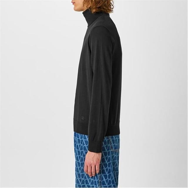 Valentino Men Knitting High Neck Pullover