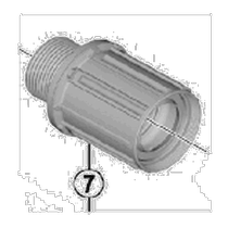 (Direct mail from Japan) Shimano bicycle hub hub repair parts FH-M6010 flywheel unit