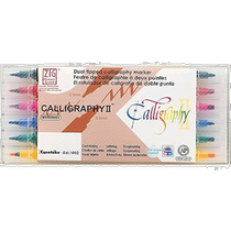 Japan Direct Mail (Japan Direct Mail) Kuretake Kuretake Water Pen MS CALLIGRAPHY II 6 Colors MS