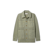 Hong Kong direct mail trendy luxury slvrlake womens loose denim jacket OVWK407P29PM