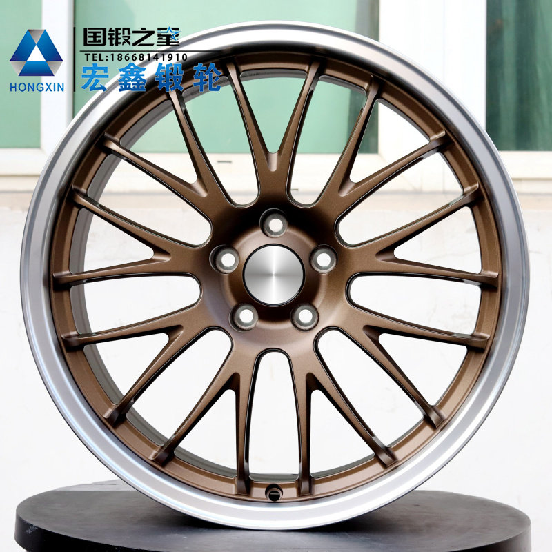 Hongxin forged wheel custom 17 18 19 20 21 22 23 24 inch modified upgrade aluminum alloy wheel hub