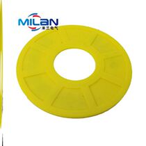 Warning sign emergency stop sign yellow card warning ring warning ring button switch with outer diameter 60mm inner diameter 22mm