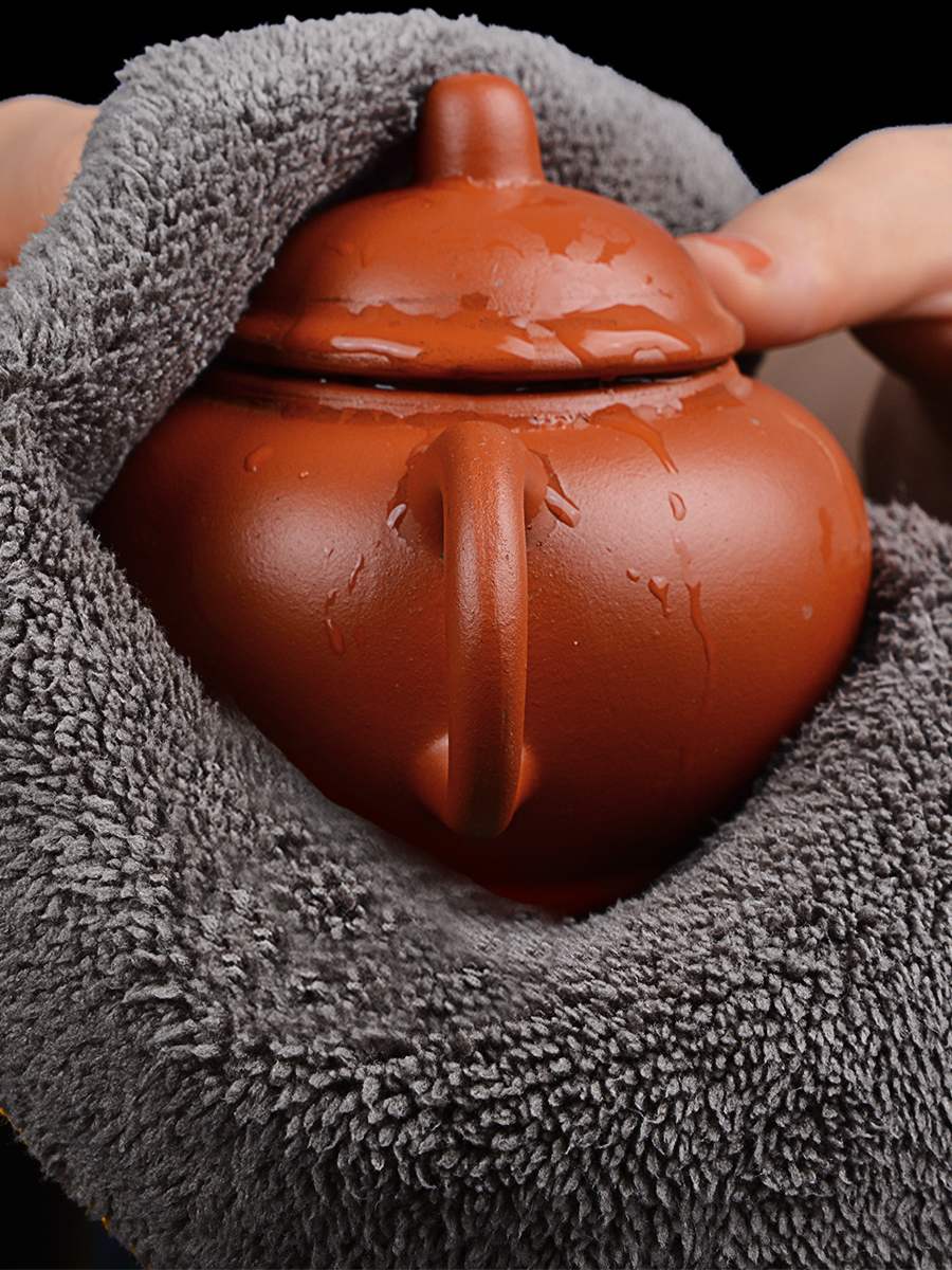 A pot of tea towel wipes the teapot cloth cloth have it cloth towels Chinese wind suction kunfu tea towel pad small zen