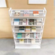 Multi-Layer Bead Storage Rack, Seed Bead Material Box, Storage Rack, Organizer Rack, Bookshelf, Newspaper Rack, Inclined Display Rack