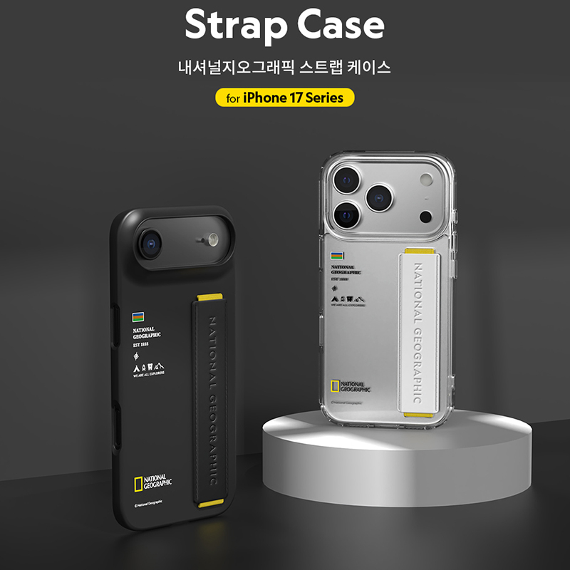 Korean Genuine National Geographic Apple 17 Promax Phone Case with Portable Wrist Strap iPhone 17 Protective Hard Case Korean Genuine National Geographic Apple 17 Promax Phone Case with Portable Wrist Strap iPhone 17 Protective Hard Case
