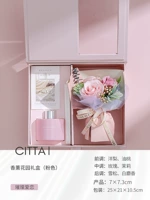 Розовый [ароматерапия+цветочный пакет+подарочная коробка] Напишите контент от имени обслуживания клиентов