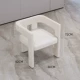 Двойное пилотальное кресло белое