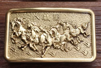 Медный ремень, декоративная бронзовая пряжка, китайский стиль