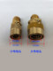Mold quick joint copper water nozzle mold temperature machine 90 degree open-end 9/16 Teflon cooling nozzle joint