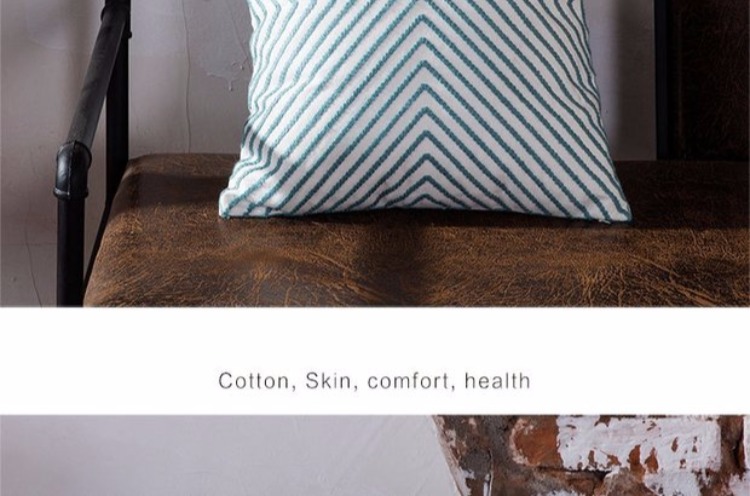 Vỏ gối thêu bông sang trọng của Mỹ không có lõi vuông Gió Bắc Âu sofa gối đệm phòng khách gối - Trở lại đệm / Bolsters gối kê lưng
