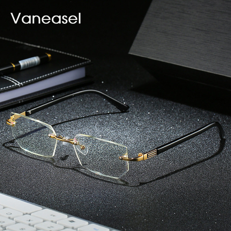 Old flower glasses male automatic regulation degree high-definition flower mirror far and near dual-use super light anti-blue anti-fatigue intelligent glasses