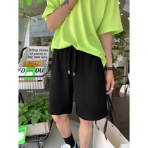 Upcoming sale # 100 Loose Casual Black Waffag Sports Shorts Male Summer Tide Wear 50% Pants
