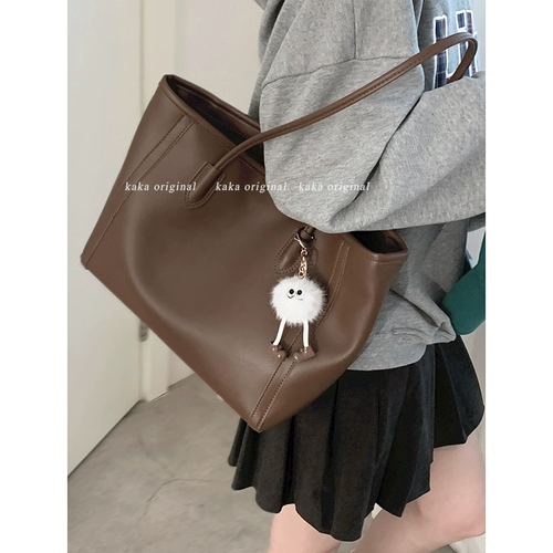 Вместительная и большая полиуретановая сумка, в корейском стиле, Южная Корея