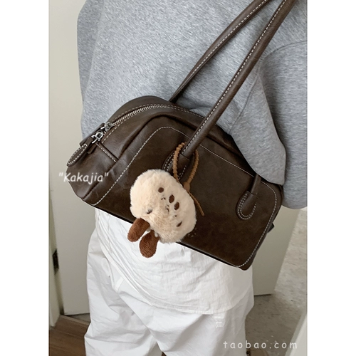 Сумка подмышку, сумка через плечо, демисезонная вместительная и большая подушка, Южная Корея