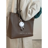 Вместительная и большая полиуретановая сумка, в корейском стиле, Южная Корея