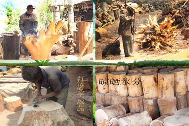 Rễ khắc phân gỗ rắn gỗ trụ gỗ gốc cây cơ sở bàn trà bàn trà tấm trà khắc gốc khung lớn phân - Các món ăn khao khát gốc bàn ghế gốc cây mini